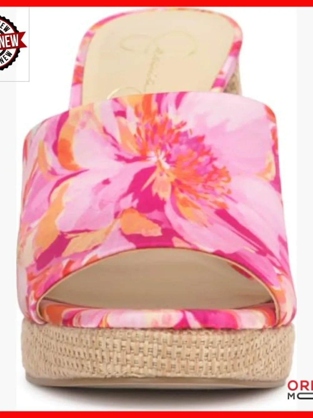 Satin Platform Wedge Sandals 3.7 Inch Heel Mule Slides